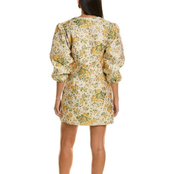 NEW FLORA BEA Autumn Day Floral Mini Dress in Size S - Picture 2 of 3